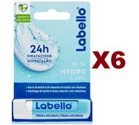 6 LABELLO HYDRO CARE Spf15 BURROCACAO STICK LABBRA IDRATANTE CON ALOE VERA 4,8ml
