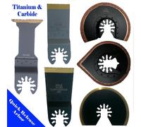 6 Lama Oscillante Multiuso Attrezzo Bosch Makita Artigiano Bolt Su Nextec Ridgid