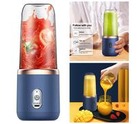 6 lame mini spremiagrumi macchina di ricarica USB tritaghiaccio frullatore