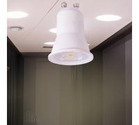 6 Lampada Mini GU10 PAR11 Led 220V 3W 300LM Neutro 4000K D35X40mm