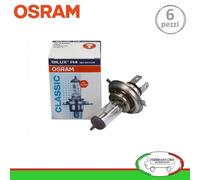 10 Lampadine H4 Osram BILUX 12V 60/55W P43t - 64193CLC
