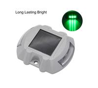 6 LEDs Waterproof Solar Deck Lights Outdoor for Dock Pathway Driveway Garden