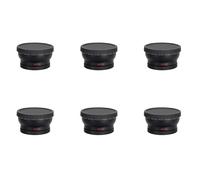 6 lenti convertitori grandangolari da 58 mm 0,45X con attacco macro close-up