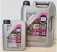 6 Litri 6 LT Olio motore Liqui Moly TOP TEC 4400 5W30 per Renault