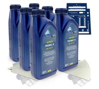 6 Litri ARAL SuperTronic K 5W30 5W-30 Olio Motore Inclusa Imbuto + Rimorchio