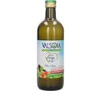 6 litri di olio di soia valsoia ideale per condire in bottiglia - 1l