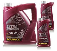 Mannol Olio per ingranaggi Extra 75W-90 API GL 4/GL 5 LS – 6 litri