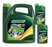 6 Litri FANFARO 5W-30 Olio Motore API SN/CH-4 ACEA A3/B4 VW MB BMW RENAULT