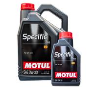 6 Litri MOTUL SPECIFIC 2312 0W30 Olio motore sintetico per motori PSA