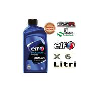 6 Litri Olio-Lubrificante Elf 10w40 Evolution 700 Sti Lt.1