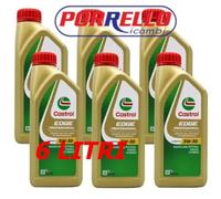 6 LITRI OLIO MOTORE 5W30 CASTROL EDGE TITANIUM FST LONGLIFE III LL PROFESSIONAL