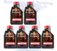 6 Litri Olio Motore Auto Motul 8100 X-CLEAN + XCLEAN 5W30 ACEA C3 VW 50400 50700