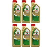 6 LITRI OLIO MOTORE CASTROL EDGE 5W30 PRO FST TAGLIANDO VW 504.00 BMW LONGLIFE
