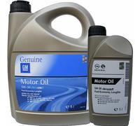 6 Litri Olio Motore Originale GM OPEL Dexos2 5w30 Acea C3 MOTORI BENZINA DIESEL