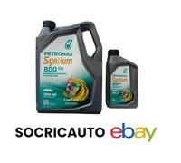 6 Litri Olio Motore Per Auto Petronas Syntium 800 Eu 10w40 Semi Synthetic