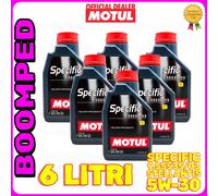 6 LITRI olio MOTUL SPECIFIC 5W30 9.55535/03 benzina diesel PSA B71 2297 06MO81