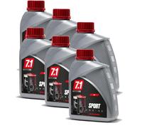 6 Litri Olio Semisintetico Miscela Malossi 7.1 Sport 2t 2 Tempi Moto Scooter