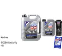 6 Litri Originale Liqui Moly Set MoS2 Leichtlauf 10W-40 MotorProtect