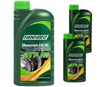 6 Litro Originale FANFARO Fluido per Cambio Automatico Atf III Gear Oil Olio