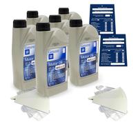 6 Litro Originale Opel 0W20 FS Ll Olio GM Dexosd OV0401547 Api Sn Plus Set