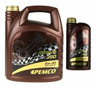 6 Litro Originale Pemco olio motore idrive 350 5W-30 Api Sn / Cf Oil 11192481