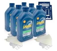 6 Litro Originale Shell Spirax S5 ATE 75W-90 Cambio 5011987176249 GL-4 GL-5
