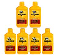 6 Lt Bardahl KTS Competition Olio Miscela Motori Moto 2 Tempi 100% Sintetico