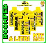 6 lt BARDAHL MTF 75W80 GL4 olio trasmissione cambio manuale differenziale 06BD71