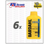 6 LT LITRI OLIO MOTORE 4T BARDAHL XTM SYNT 15W50 RADIAL POLYMER