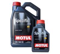 6 LT MOTUL SPECIFIC 0720 5W30 Olio motore sintetico per Diesel Renault con DPF