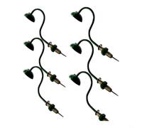 6 Luci LED O Gauge per Modellini Treno per 3v DC 6 Luci LED O | 6 luci LED, tensione per 3v DC, corrente 20mA, ideali per plastici scala O, realismo garantito