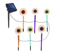 6 Luci Solari da Giardino Decorative per Halloween, Luci Solari da Paesaggi9594