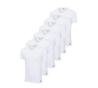 6 Lui Pacco Adidas Scollo A V T-Shirt Cotone