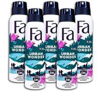 6 Lui Pacco Fa Deodorante Spray Urban Wonders Inverno Edizione 6 X 150 ML