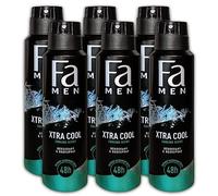 6 Lui Pacco Fa Uomo Deodorante Spray Xtra Cool 6 X 150 ML