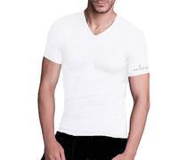 Set 3 T-Shirt Uomo NAVIGARE Cotone Bielastico Bianco / Nero Girogola e V.