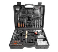 (6) Maletin herramientas con destornillador recargable 20 V