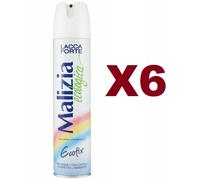 6 MALIZIA ECOFIX ECOLOGICA Lacca per Capelli fissaggio FORTE 500ml