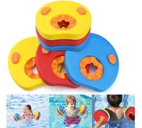 6 manicotti da nuoto per bambini, con borsa per bambini, 3 - 7 anni che imparano a nuotare in piscina o in spiaggia