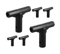 6 manicotti per pali del trampolino: copertura per connettori in plastica a