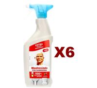 6 MASTRO LINDO CON CANDEGGINA SPRAY 500ML SCIOGLIE GRASSO E SPORCO PIU' OSTINATO