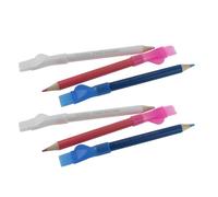 6 matite da cucito cancellabili per tessuti, per marcatura su tessuto e strumento di tracciamento (blu, rosa e bianco), matite da sarto per sartoria, gessetti per sartoria