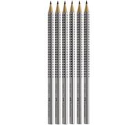 6 matite MPD Jumbo Grip, durezza B. Faber-Castell