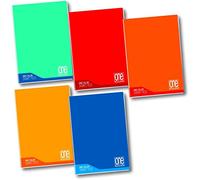 6 maxi quaderni Quadernone mono color didattico per disgrafia A4 rigo C 4-5 elementare CON MARGINE