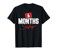 6 Mesi Sobrietà Sobrietà Anniversario Recupero Astinenza Maglietta