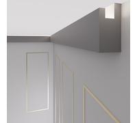 6 Metri Muro LED Decorazione Listello per Illuminazione Indiretta XPS OL-36