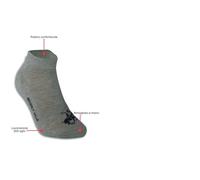 6 calzini corti da uomo Beverly Hills Polo Club cotone sportivo calza unisex