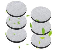 6 micro dischi per filtro dell'acqua, mini filtri di ricambio adatti per bottiglie Brita Fill and Go, caraffe, riducono cloro, microparticelle e altre impurità