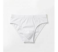 GARDA - 6 Slip Uomo 100% Cotone Filo di Scozia, Minislip, Slip Basso Elastico Ricoperto, con Ricamo Art. 0761-2761 (Bianco, 4/M)