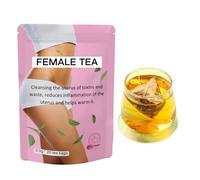 6 Miscele Di Erbe Nere Naturali For Donne - Infusione Quotidiana Con Datteri Rossi, Zenzero, Bacche Di Goji, 20 Conteggi, Buste Da 3 G(1pcs)